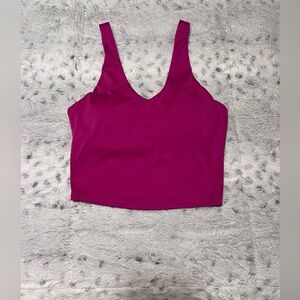 Pink sports bra, brand, all in motion size extra small.